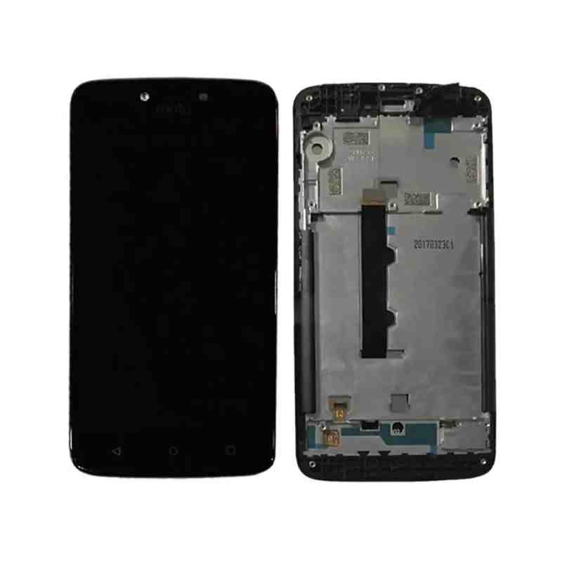 MODULO MOTOROLA MOTO C NEGRO  CON MARCO